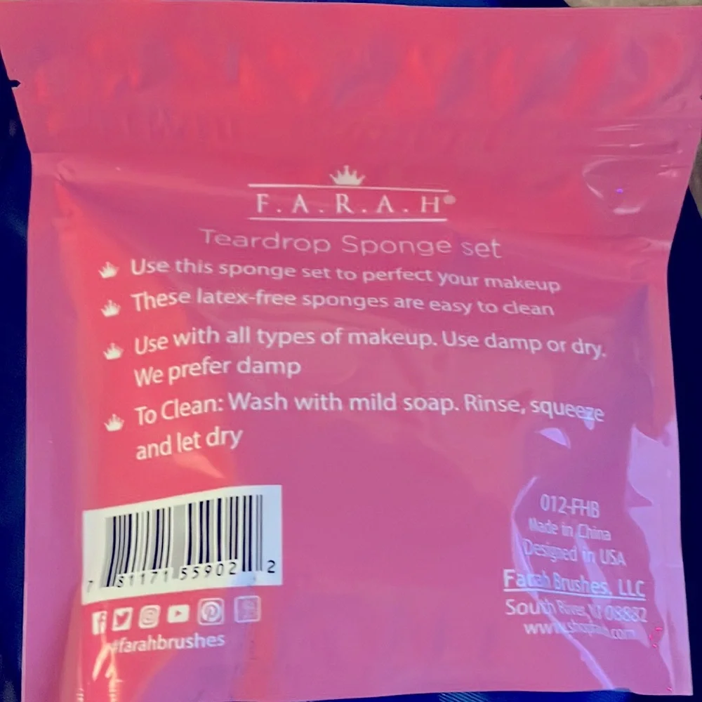 All Glammed Up Sponge Set